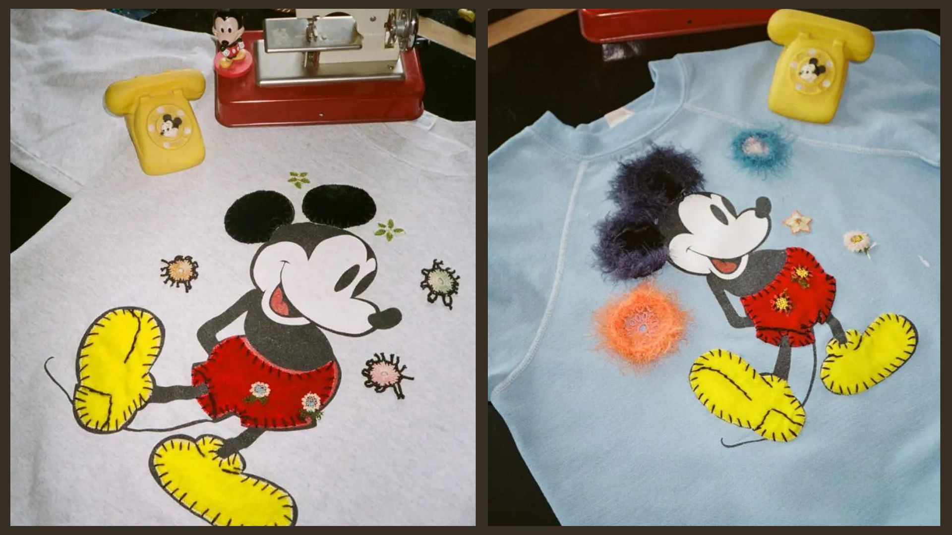 Three colorways offered under their collection (Image via Disney Parks)